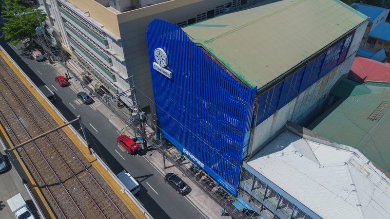 Aerial view of COMPASS Manila training facility