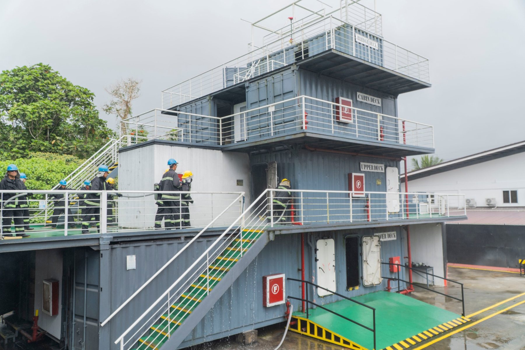 Firefighting readiness training