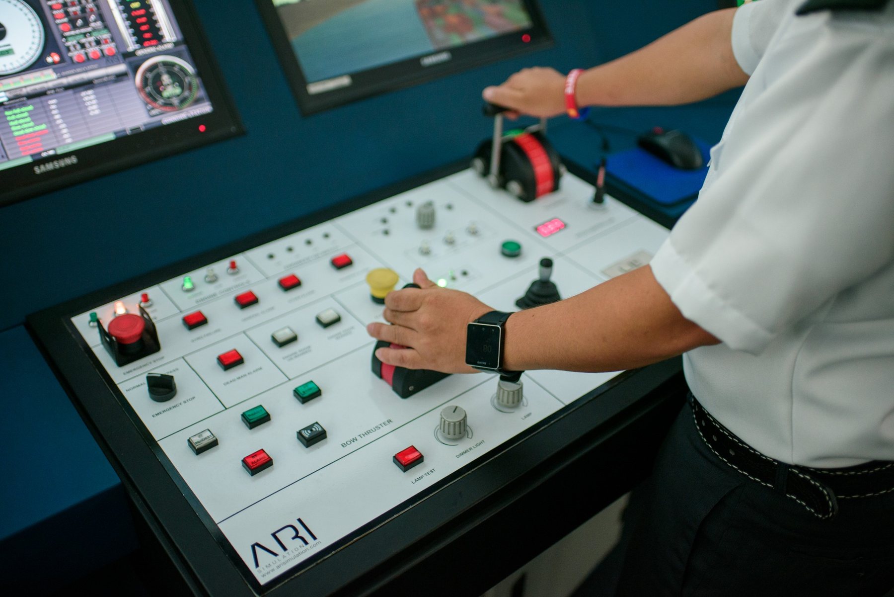Simulator controls